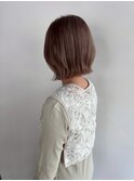 ベージュカラー/ハイトーンカラー/20代