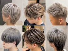 ORIGIN大須/上前津/パーマ/ハイトーン/メンズ特化【オリジン】【6/5 NEW OPEN(予定)】の雰囲気（メンズブリーチカラー【メンズ/カラー】）