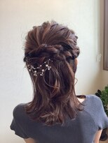 マイアイドゥー(My. i do) ハーフアップ