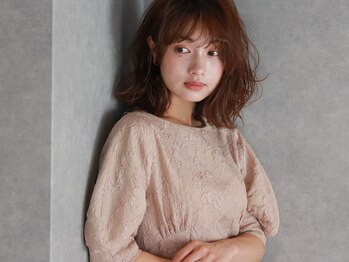 ルー ハナレ(Luu HANARE)の写真/【摂津本山駅徒歩すぐ】朝のセットも楽にするデジタルパーマ◎髪質改善縮毛矯正との併用可◎