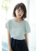 【Ｕｎａｍｉ】お手入れ簡単☆お洒落ボブ☆島田梨沙