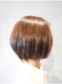 ☆大人可愛い☆前下がりナチュラルショートボブ☆