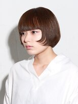 ブリスト(BRIST)&nbsp;ショートボブ/ステップボーンカット/ぱっつん前髪＠30代40代50代