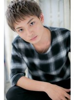 美容室 ファクト(fact)&nbsp;*+高崎+*…ハイトーンの束感マッシュc