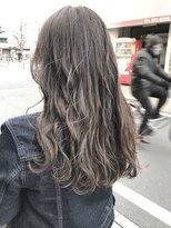 ユニーク(UniQ)&nbsp;ハイライトバレイヤージュ+アッシュブラウン【UniQ・小笹】