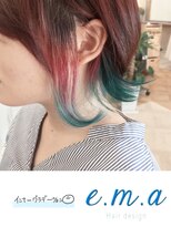 エマヘアデザイン(e.m.a Hair design)&nbsp;インナーグラデーションカラー