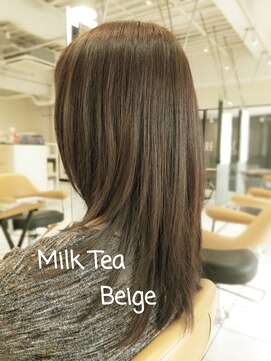 ピュア プレイス ラボ(PURE PLACE LABO) 【PURE PLACE×北島】 ミルクティーベージュ×ロングヘア