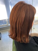 ヘアーアンドビューティーザ エフ(Hair Beauty the F)&nbsp;アプリコットオレンジ＿ブリーチ＿ダブルカラー＿41