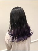グラデーションカラー_パープル_地毛風【ららぽーと沼津】
