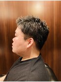 ツーブロショート 田町/床屋/理容室/ヒロ銀座