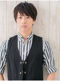 黒髪が◎優等生風★知的束感カットG