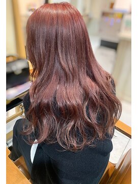 ラボヌール ヘアー エクラ(La Bonheur hair eclat) カシスピンク