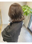 切りっぱなしくすみベージュ