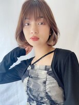 ケーツー心斎橋 クイーンズガーデン バイ ケーツー(K two QUEEN'S GARDEN by K two)&nbsp;韓国風タンバルモリ*くびれボブ*インナーカラー2/心斎橋&なんば