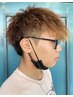 【メンズ限定】カット+ツイストスパイラルパーマ+炭酸スパ  11550円