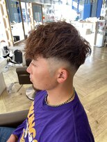 コワファースト 大分(COIFF1RST)&nbsp;ベージュカラー&フェードカット