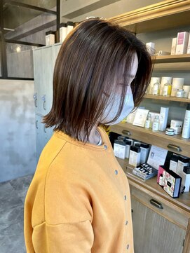 ラテ ヘア リリィ(latte hair lily) 大人可愛い/大人ボブ