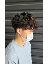 ロフト プロデュースドバイウシワカマル(loft produced by ushiwakamaru)&nbsp;刈り上げマッシュ×ゆるめプードルパーマ