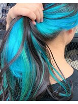 キジ(KIJI)&nbsp;★キャンディーブルー×インナーカラー★詳細はブログまで