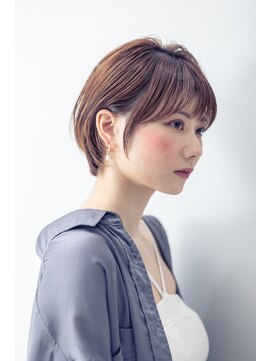 スノードロップ 高円寺店(Snowdrop) 前髪/マチルダボブ/ピンクベージュ/インナーグレージュ/高円寺