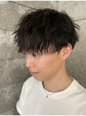 メンズマッシュツイストスパイラルパーマメンズパーマ