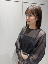 ヌル(nuru)&nbsp;ボブ × 顔まわりカット