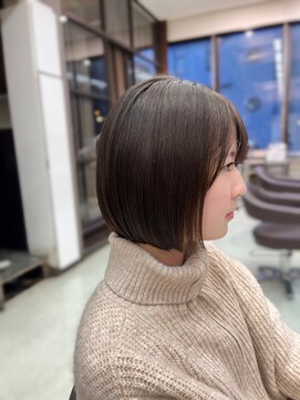 ウィル 西宮店(WiLL) 【大人可愛い20代30代40代】ぱつっとボブ