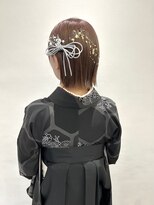 オレンジ梅田店(ORANGE)&nbsp;卒業式　袴　ボブ　金箔【ミナ】