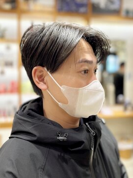 ピークアブー アヴェダ アトレ恵比寿(PEEK-A-BOO AVEDA) メンズ/黒髪/ハンサムショート