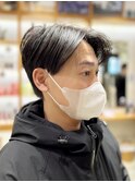 メンズ/黒髪/ハンサムショート