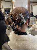 成人式ヘアセット