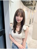 大人かわいい韓国レイヤー髪質改善