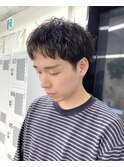 メンズショートスパイキーショートアップバングマッシュショート