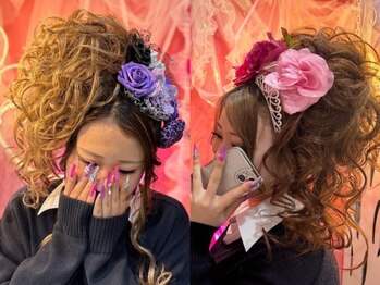 ハナココ 水戸店(hana Coco)の写真/【学割クーポン有◎】文化祭体育祭卒業式など可愛く目立っちゃいましょう♪髪飾り1000点以上から選べます☆