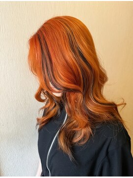 ブーヘアー(Boo hair) オレンジヘアー