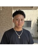フェードアシメショート^ ^