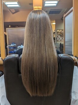 ヘアスペース エーアイアール(Hair Space A.I.R)の写真/カラーも縮毛矯正も楽しみたい!自然な柔らかさを求めるている方。ワンランク上の縮毛矯正を