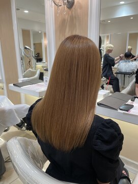 アッシュ 中目黒店(Ash) ハイトーンでも艶々◎プレミアム髪質改善縮毛矯正