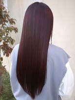 カルム(calme)&nbsp;ブリーチなしダブルカラー【ワインレッド】