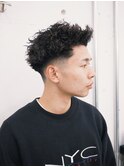 スパイキーピンパーマ