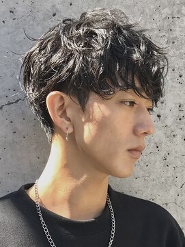 フィフス トウキョウ (fifth TOKYO) 渋谷シャドウパーマメンズマッシュウルフカットルーズパーマヘア