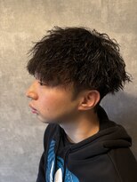 ヘアーアトリエルキナ(hair atelier LUCINA)&nbsp;ツイストスパイラルパーマメンズパーマメンズカットメンズ