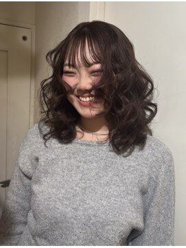 冬っぽく柔らかいwarm brown