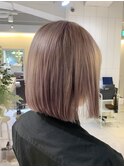 【心斎橋】人気カラー　ハイトーングレージュ