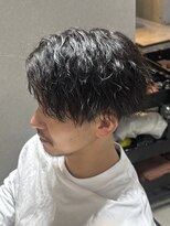 ブルニール 心斎橋(BLEUNIR)&nbsp;縦落ち　かきあげヘア　ビジネススタイル