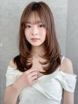 ロンドクレール 川崎(Lond clair)&nbsp;ミディアムレイヤーカット/似合わせカット/川崎97