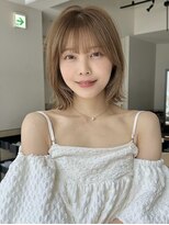 サンドパールス 仙台店(sand PALCE)&nbsp;髪質改善/大人ガーリー/似合わせカット/ショートボブ前髪/仙台