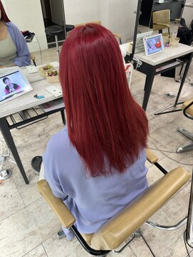 プライズ 所沢プロぺ通り店(prize) 20代30代◎ダブルカラーでつくる旬のチェリーレッド所沢