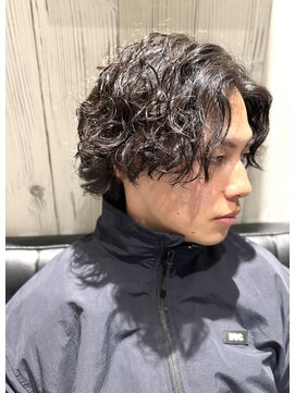 ヨシザワインク バンダイ(YOSHIZAWA Inc. BANDAI) サーフカール/スパイラルパーマ/ミディアムヘア/アメカジ風