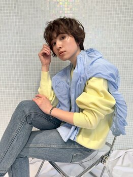 ルウ 押上(rue)の写真/【全席個室/押上】丁寧なカウンセリング◎小顔見せも叶う◎顔周りで変わる似合わせカット